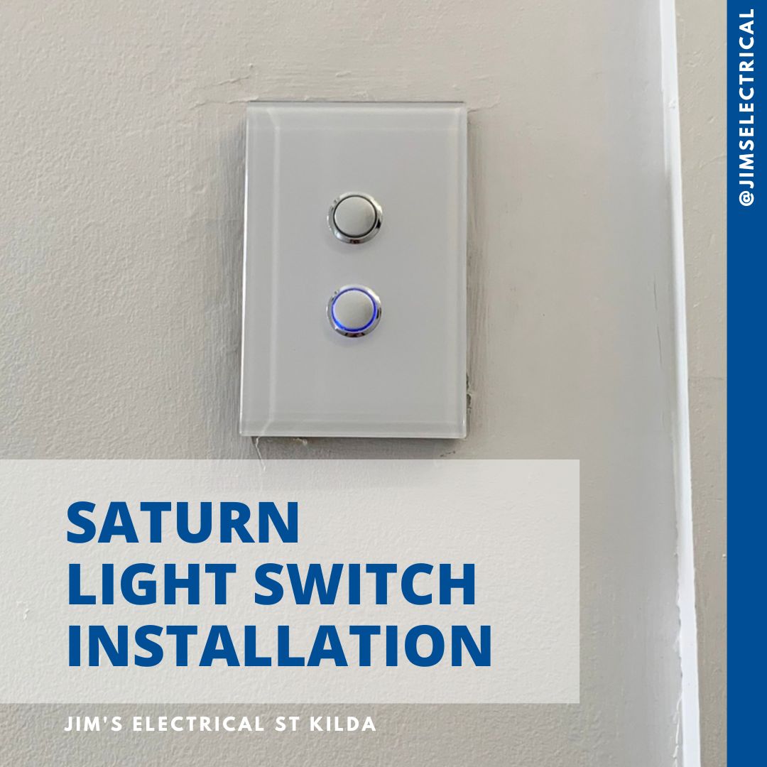 Clipsal Saturn Light Switch Installation